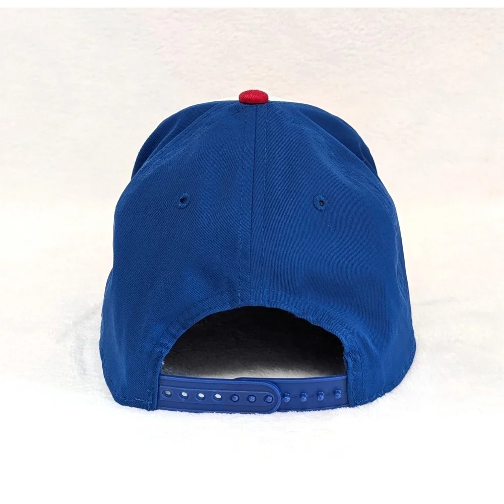 Sonic the Hedgehog Hat Youth OSFM Blue Red Snapback Baseball Cap Sega